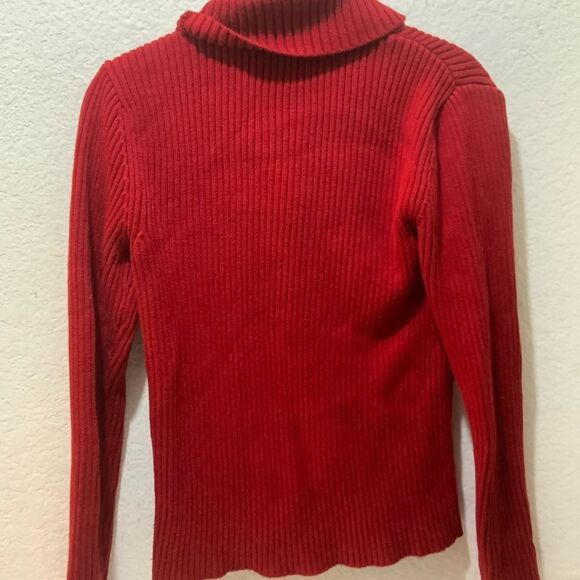 Ralph Lauren Women’s Knit Sweater Buckle Hardware 100%Cotton Size M - Picture 5 of 12